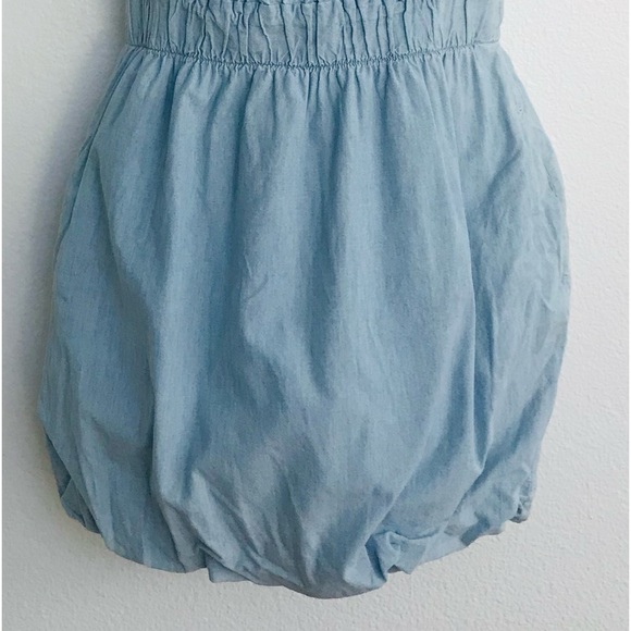 J. CREW Unique Y2K Denim BUBBLE DRESS Size XS - Picture 7 of 15